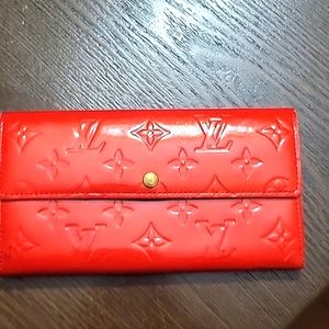Red Lv wallet